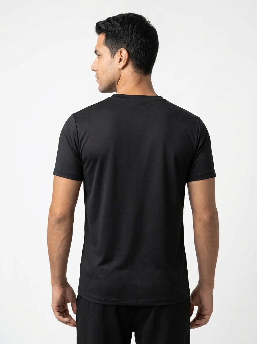 T-SHIRT TECH EM VISCOSE C/ POLIAMIDA