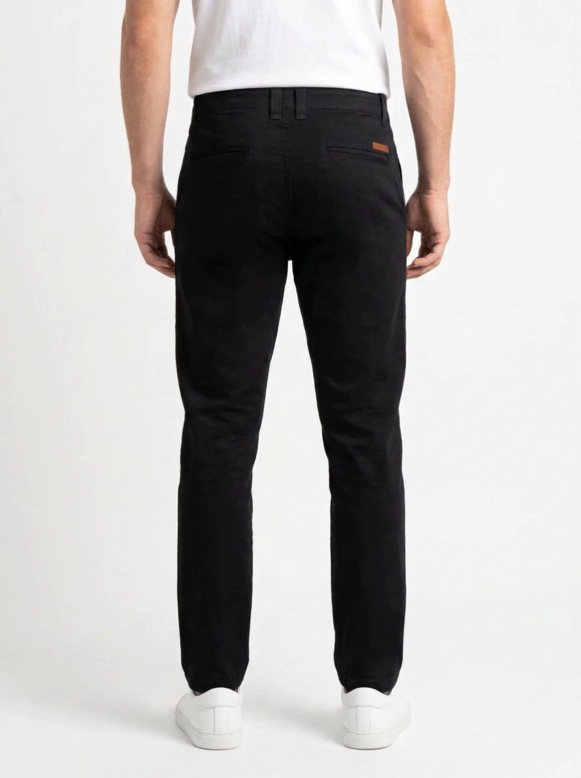 CALÇA CASUAL EM SARJA C/ ELASTANO E BOLSO VERDUGO