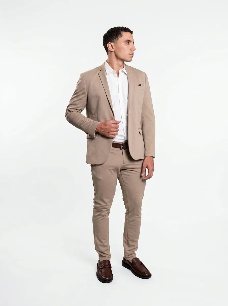 BLAZER PREMIUM EM MALHA C/ VISCOSE E LYCRA