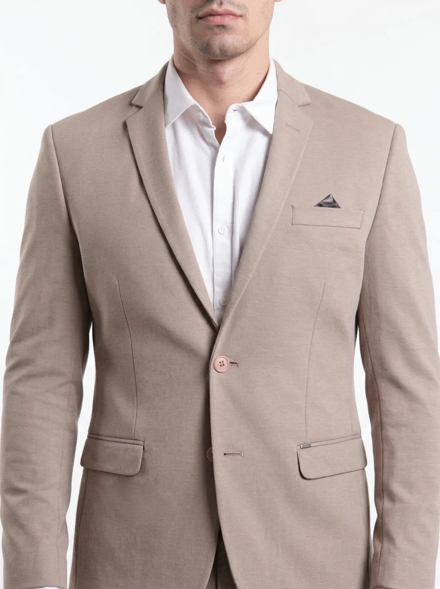 BLAZER PREMIUM EM MALHA C/ VISCOSE E LYCRA