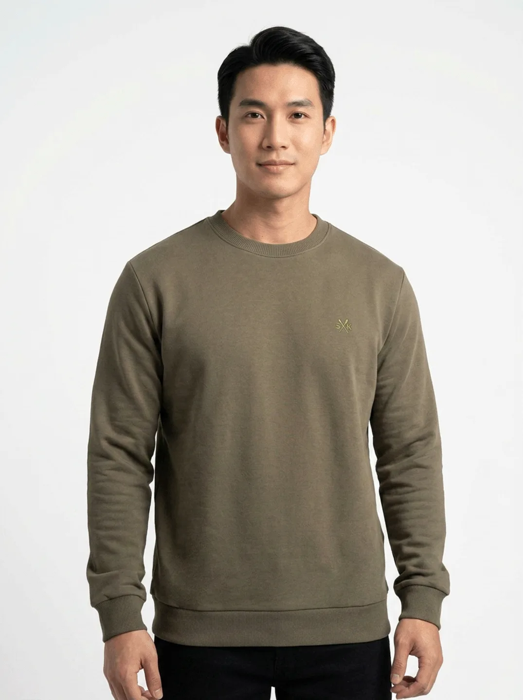 T-SHIRT CASUAL ML EM MOLETOM