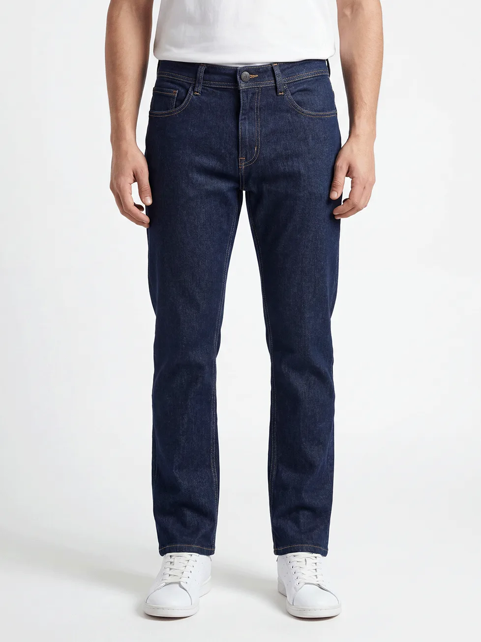 CALÇA CASUAL JEANS FLARE C/ ELASTANO E BOLSO RELÓGIO