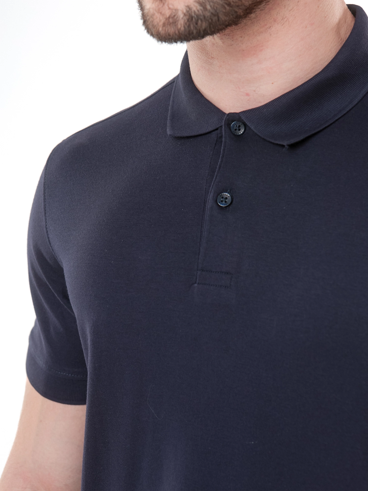 GOLA POLO PREMIUM ALGODÃO PIMA FIO 60 EM MALHA DUPLA