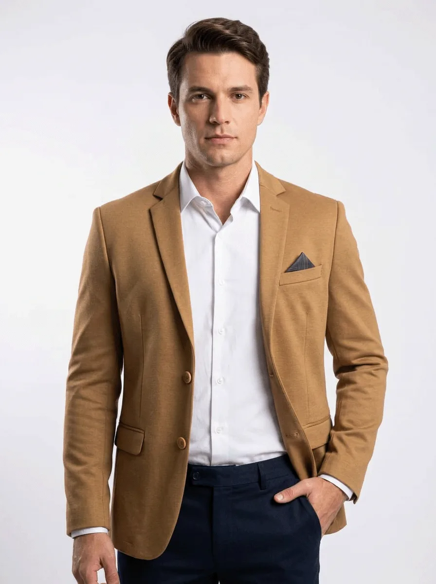 BLAZER PREMIUM EM MALHA C/ VISCOSE E LYCRA