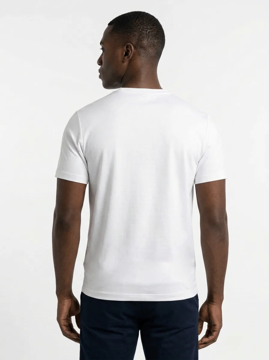 T-SHIRT TECH EM VISCOSE C/ POLIAMIDA E ELASTANO