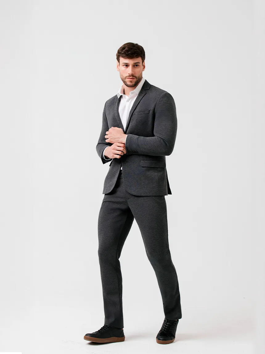 BLAZER PREMIUM EM MALHA C/ VISCOSE E LYCRA