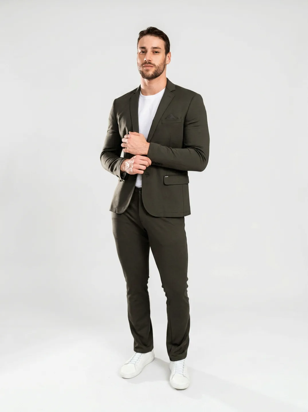 BLAZER PREMIUM EM MALHA C/ VISCOSE E LYCRA